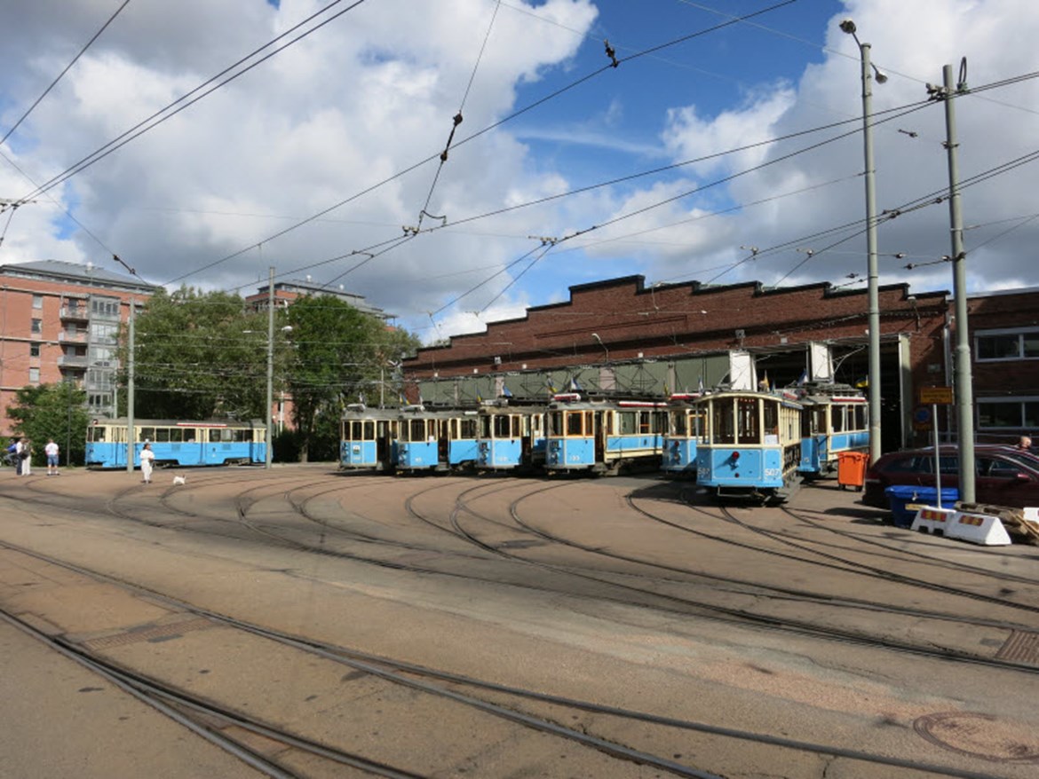 Guidad visning av Göteborgs Spårvägsmuseum